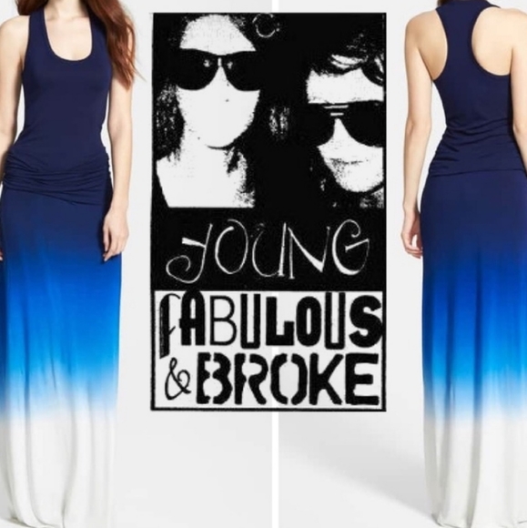 Young Fabulous & Broke Dresses & Skirts - NWT L YFB Ombre Dress
